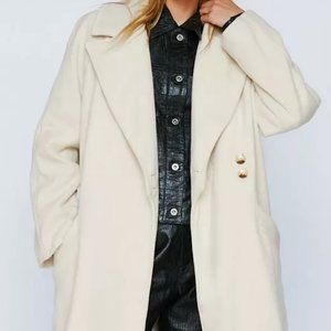 Wool Cream Coat